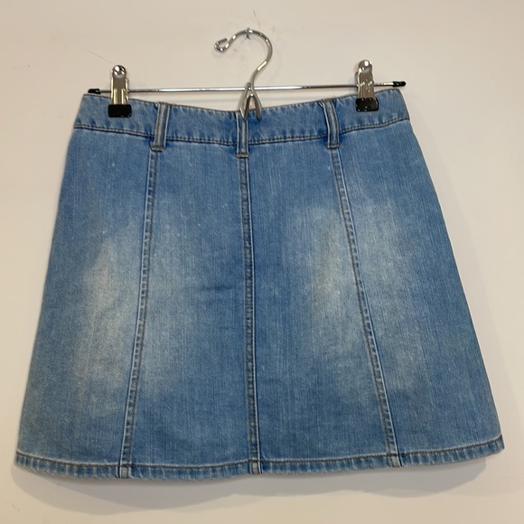 Denim button down skirt - Picture 5 of 5